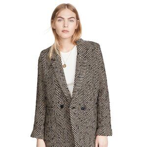 Anine Bing Diana Blazer in Fishbone